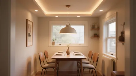 5 Ceiling Light Ideas for Small Dining Rooms