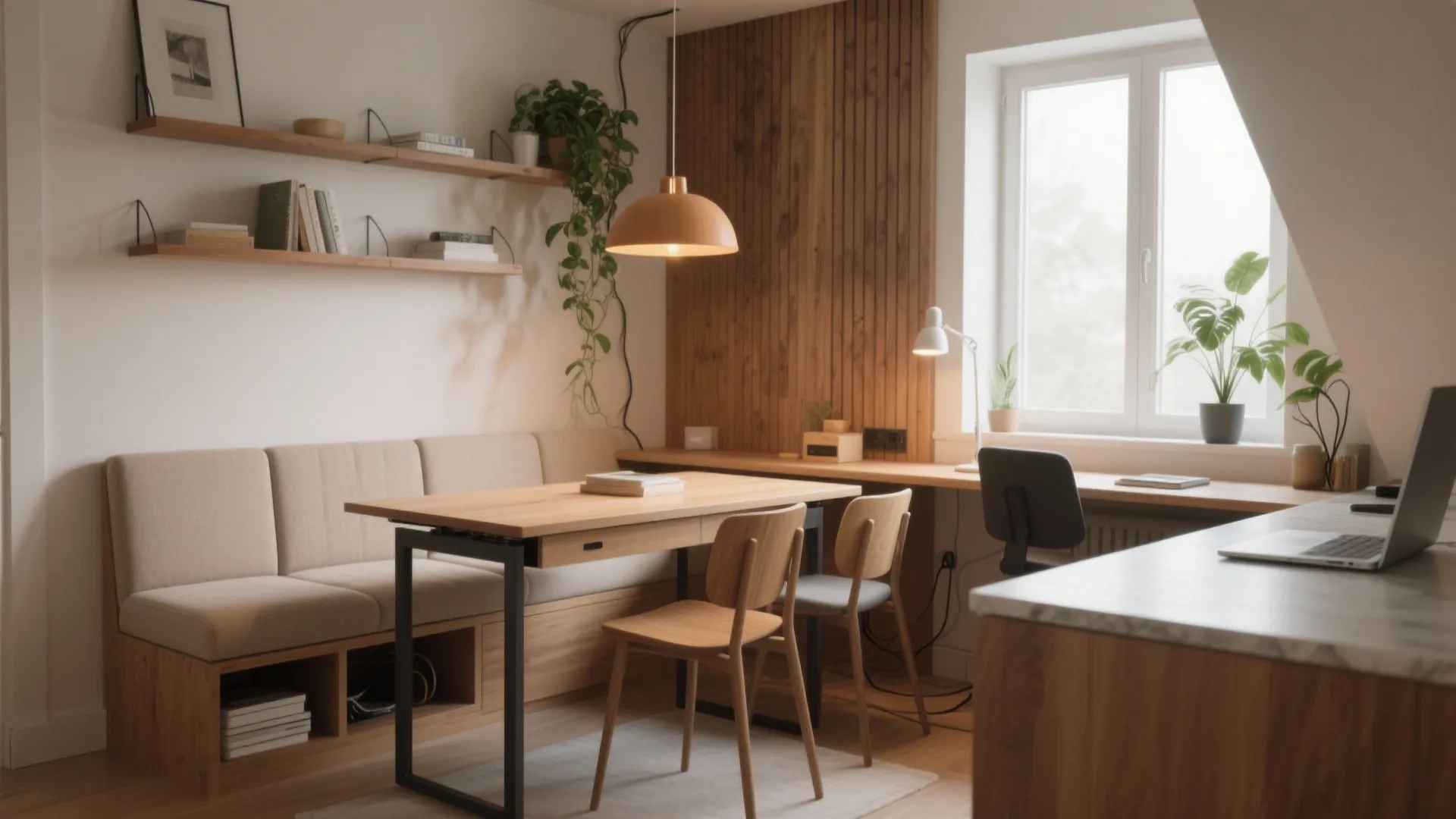 Small Dining Room Office Combo Ideas — 5 Tips