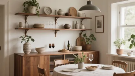 5 Dining Room Wall Shelf Ideas