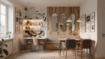 5 Dining Wall Design Ideas for Small Spaces