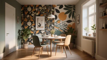 5 Inspiring Dining Room Wallpaper Ideas
