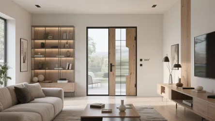 10 Creative Ideas for a 38" x 7' Living Room Door Opening Enclosure