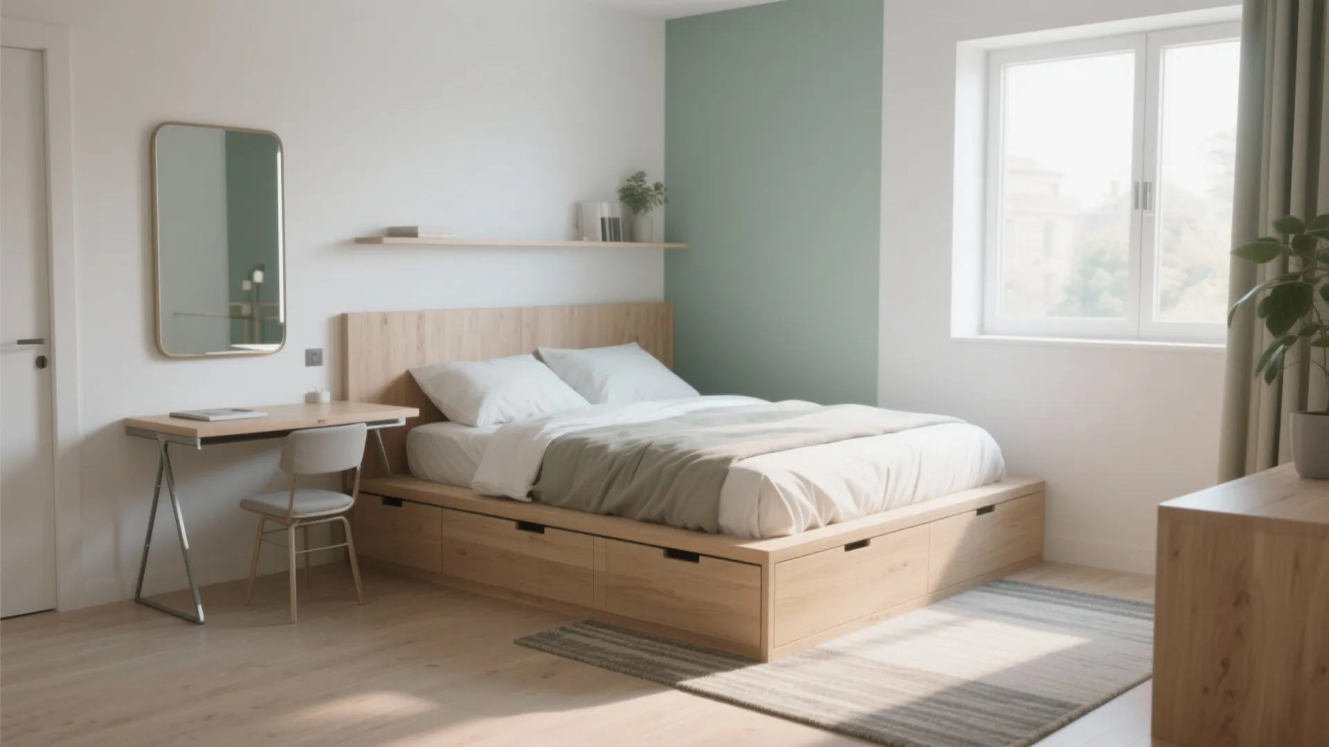 Small Double Bed Room: 5 Smart Ideas: Creative small double bed room solutions I’ve used that save space and boost comfort