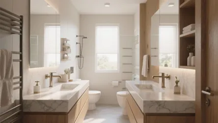 10 Brilliant Two Sink Bathroom Ideas