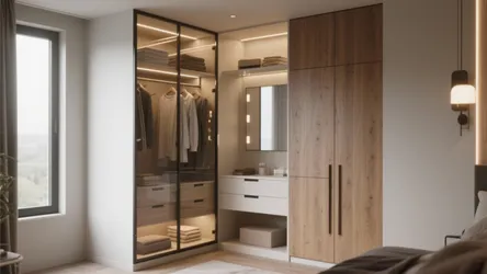 5 Dressing Room Wardrobe Design Inspirations