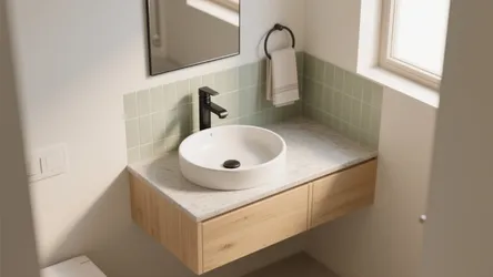 5 Small Drop-In Bathroom Sink Ideas