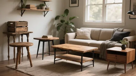 DIY Farmhouse End Table: 5 Rustic Ideas