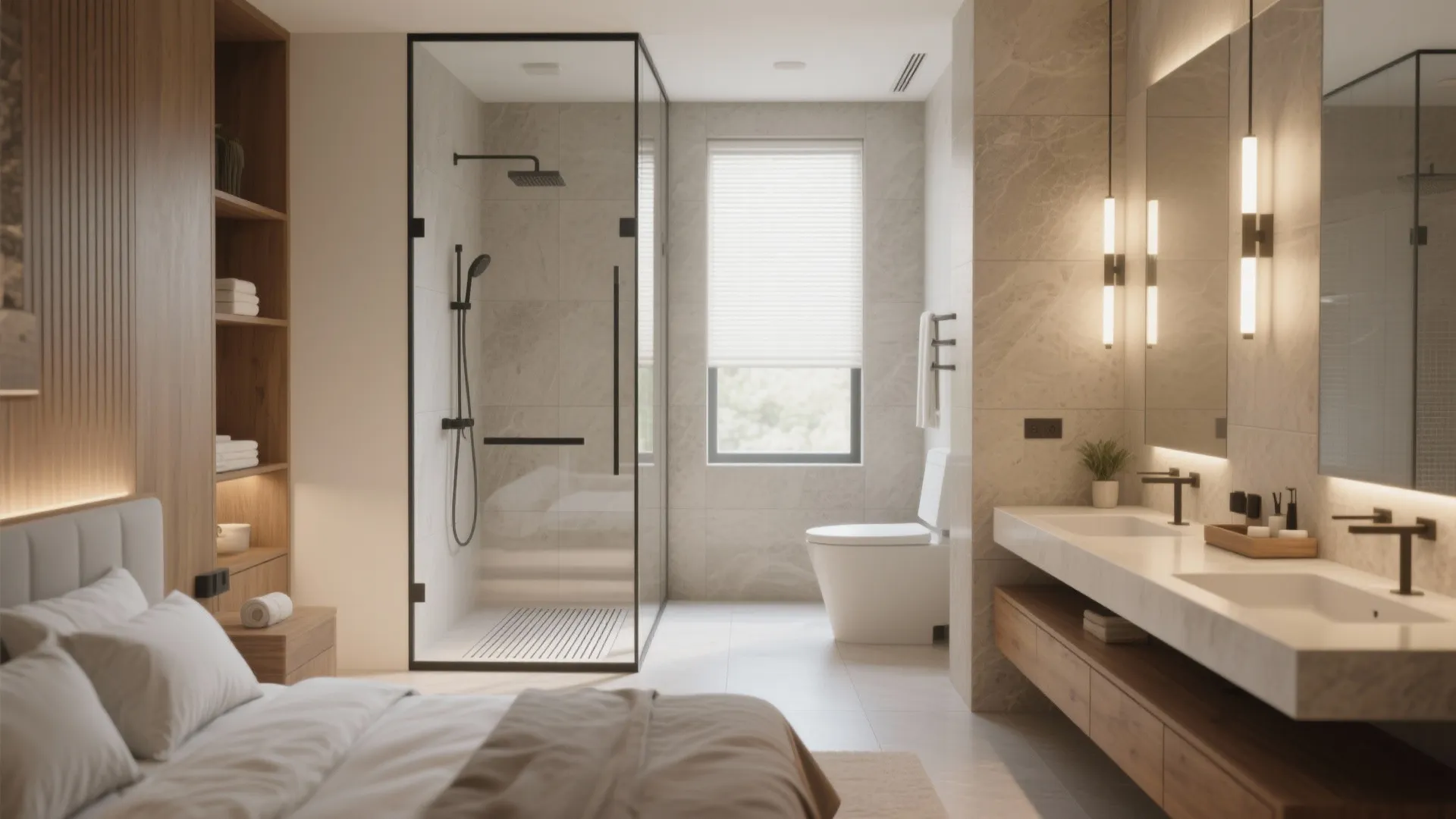 Master Bedroom Bathroom Design: 5 Proven Ideas: Small space, big comfort—5 expert-backed master bedroom bathroom design ideas that truly work