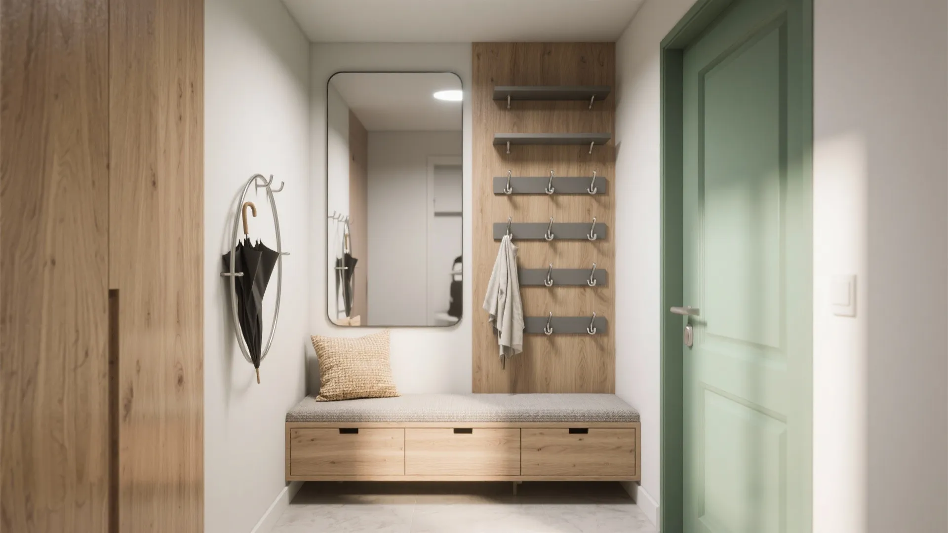 Entryway Storage Ideas: 5 Smart Solutions: Five practical, small-space entryway storage inspirations from a veteran designer