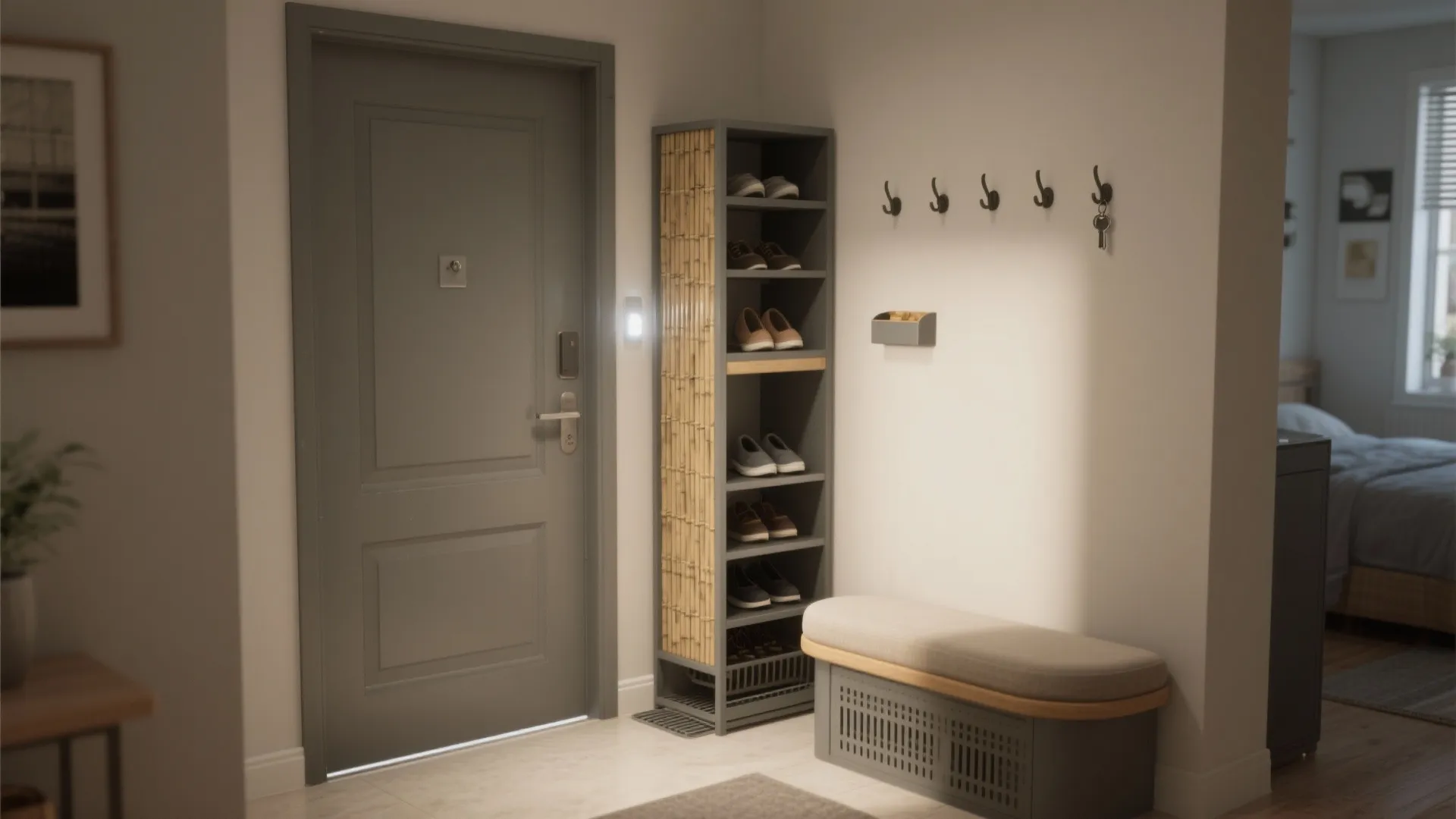 Shoe Rack for Small Space: Smart Storage Ideas That Work: 1 Minute to a Clutter-Free Entryway: Genius Shoe Racks for Tight Quarters