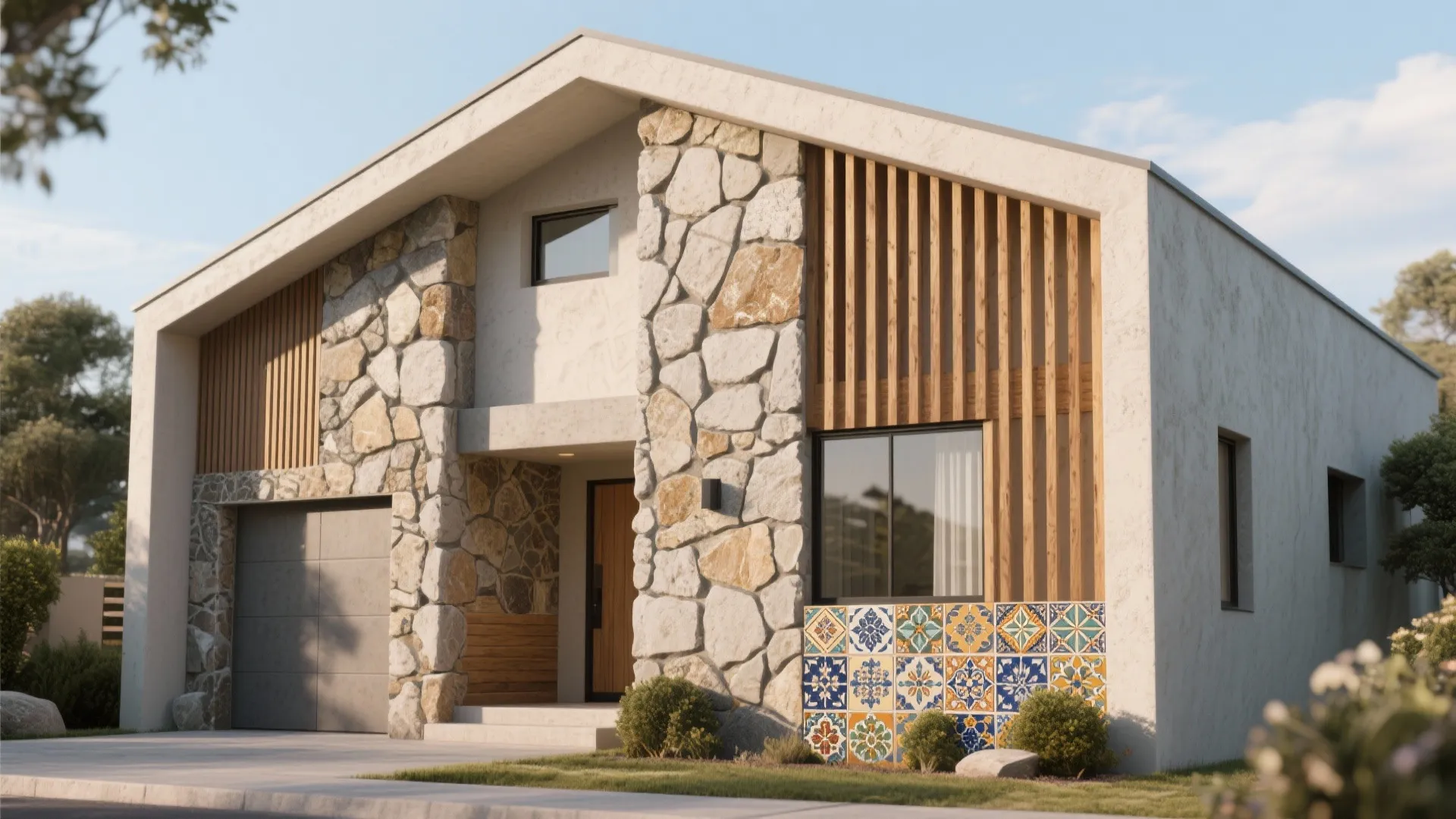 5 Inspiring Exterior Wall Texture Design Ideas: My personal take on elevating small home facades with creative wall textures