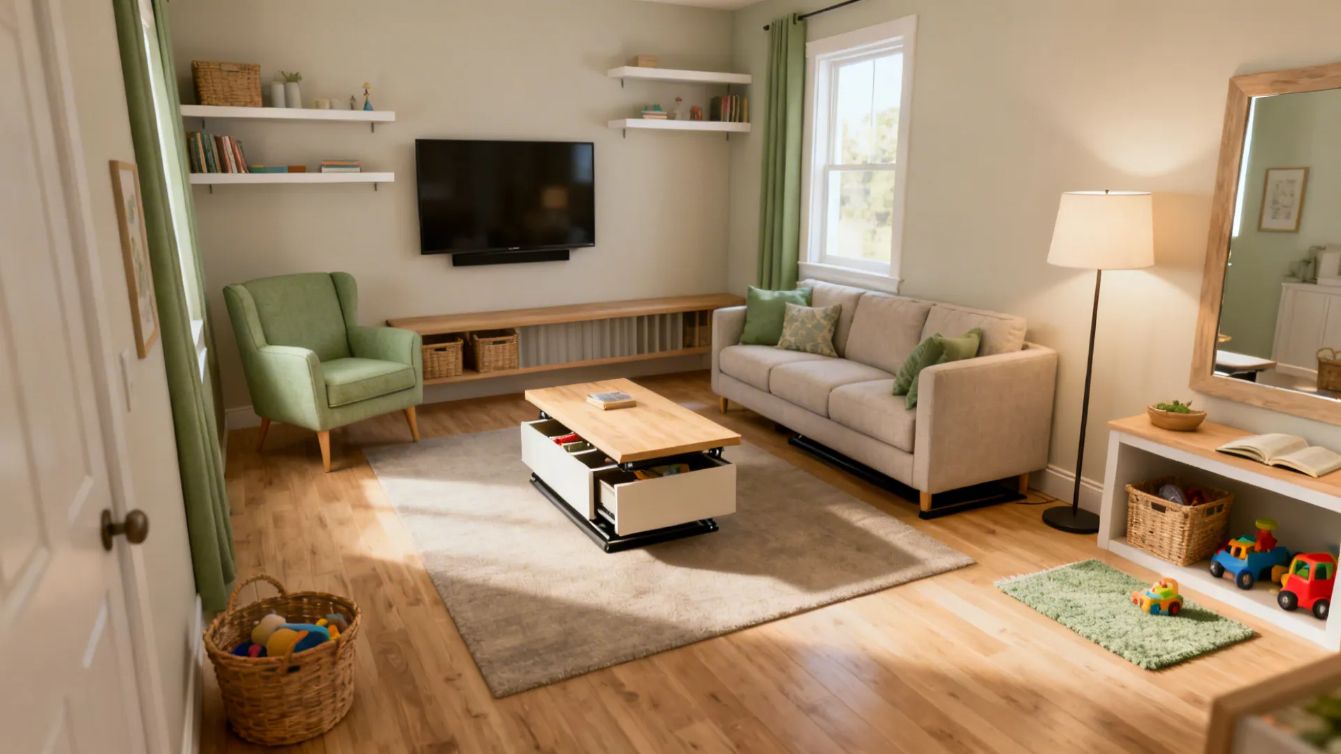 Practical Room Small Room Decorating Ideas — 5 Practical Tips