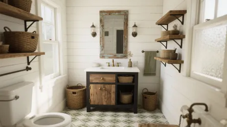 Farmhouse Bathroom Decor: 5 Inspiring Ideas