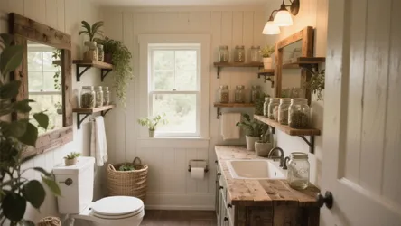 10 Farmhouse Bathroom Ideas on a Budget