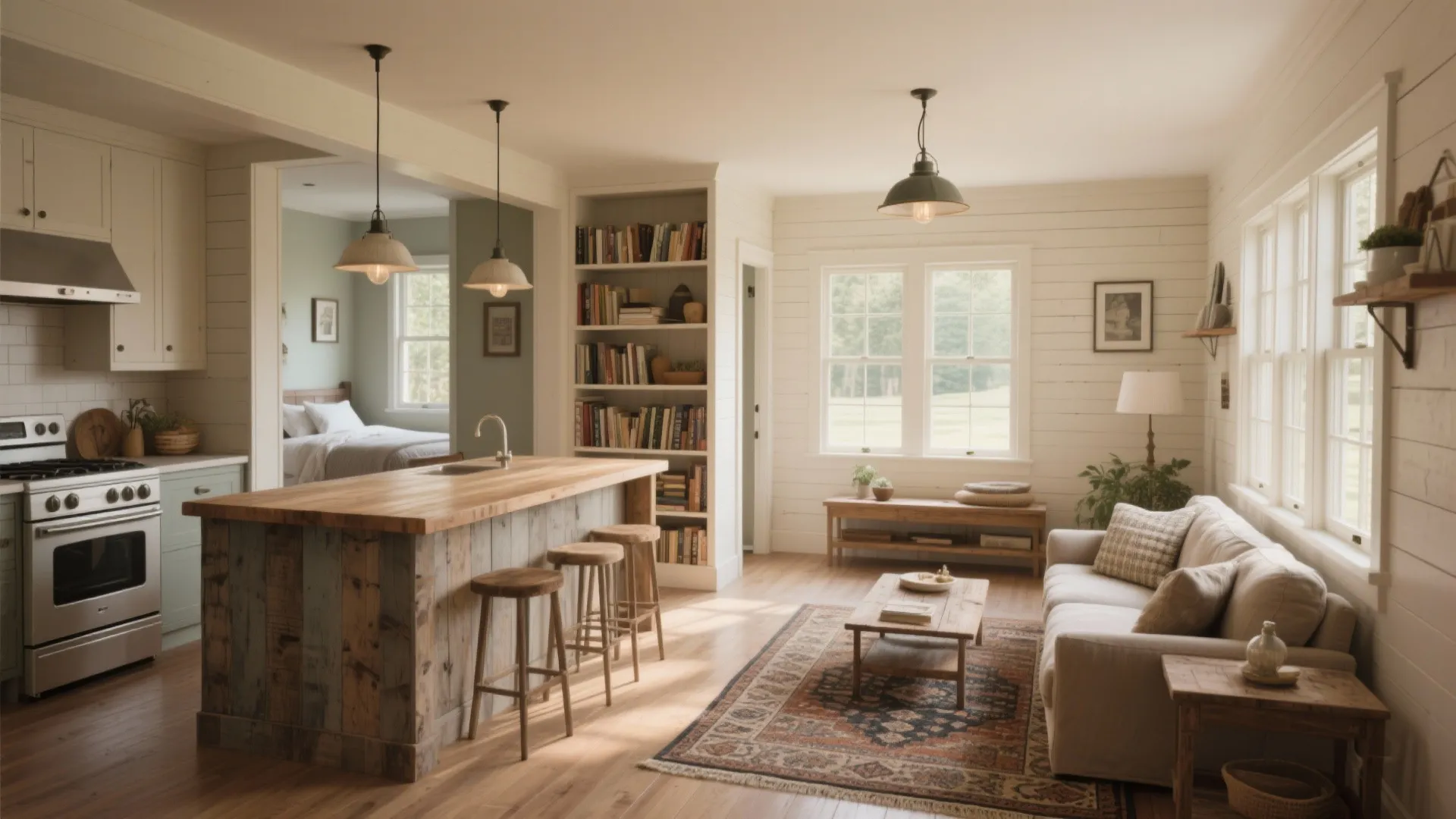 5 Farmhouse Ideas for 2-Bed 2-Bath Homes: Creative small farmhouse layouts with real-world tips from a seasoned designer