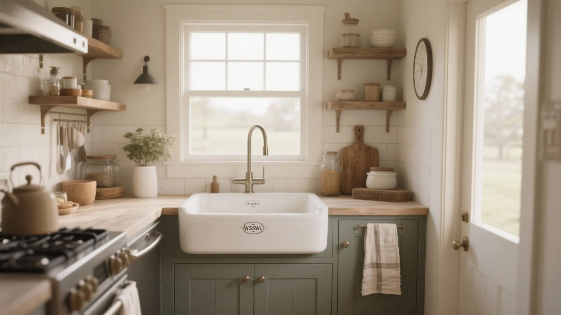 6. Apron-Front Farmhouse Sinks