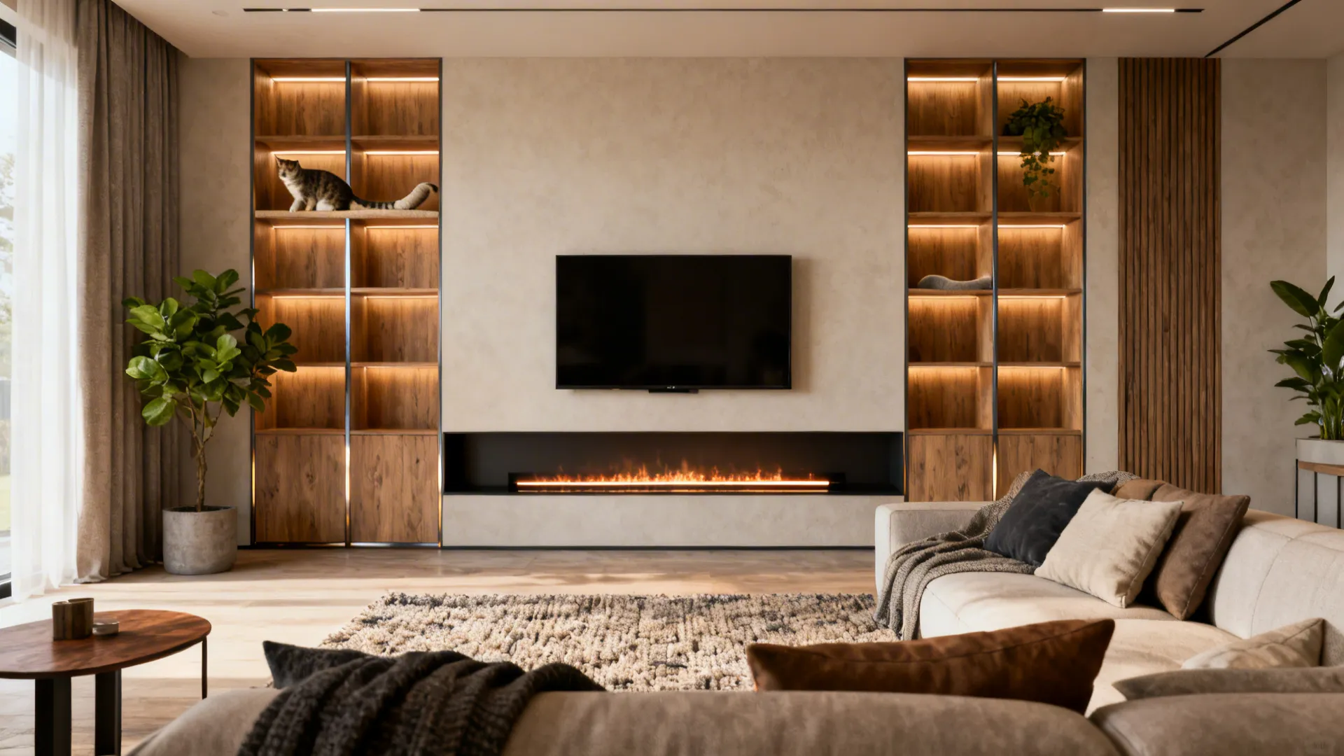 5 Living Room Fireplace Ideas: Cozy and smart fireplace design ideas for small to mid-size living rooms