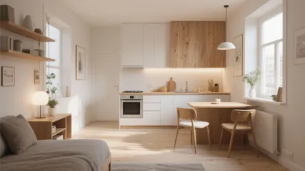 5 Ideas for 1 BHK Flat Interior Design