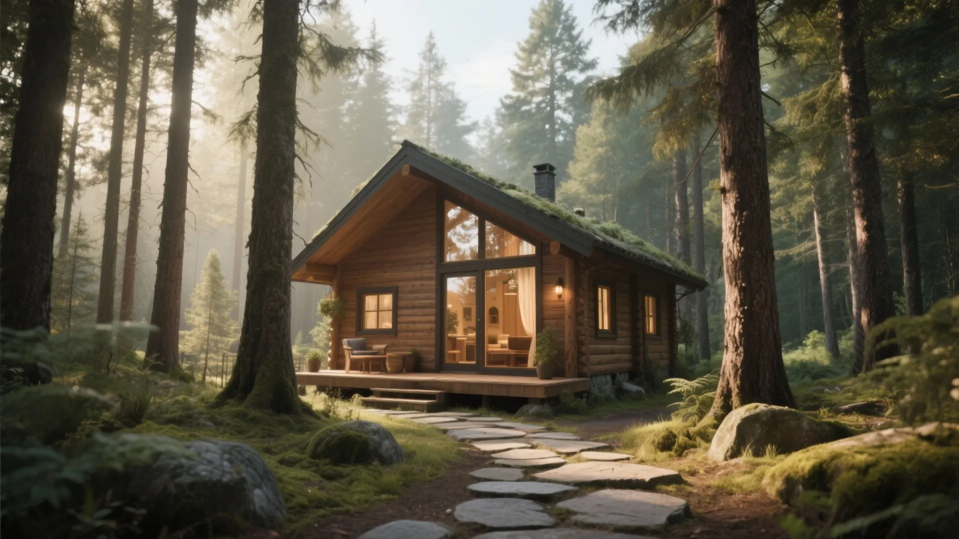 Small House in the Forest: Design Ideas for Tranquil Living: Fast-Track Guide to Creating a Cozy Forest Retreat in Minutes