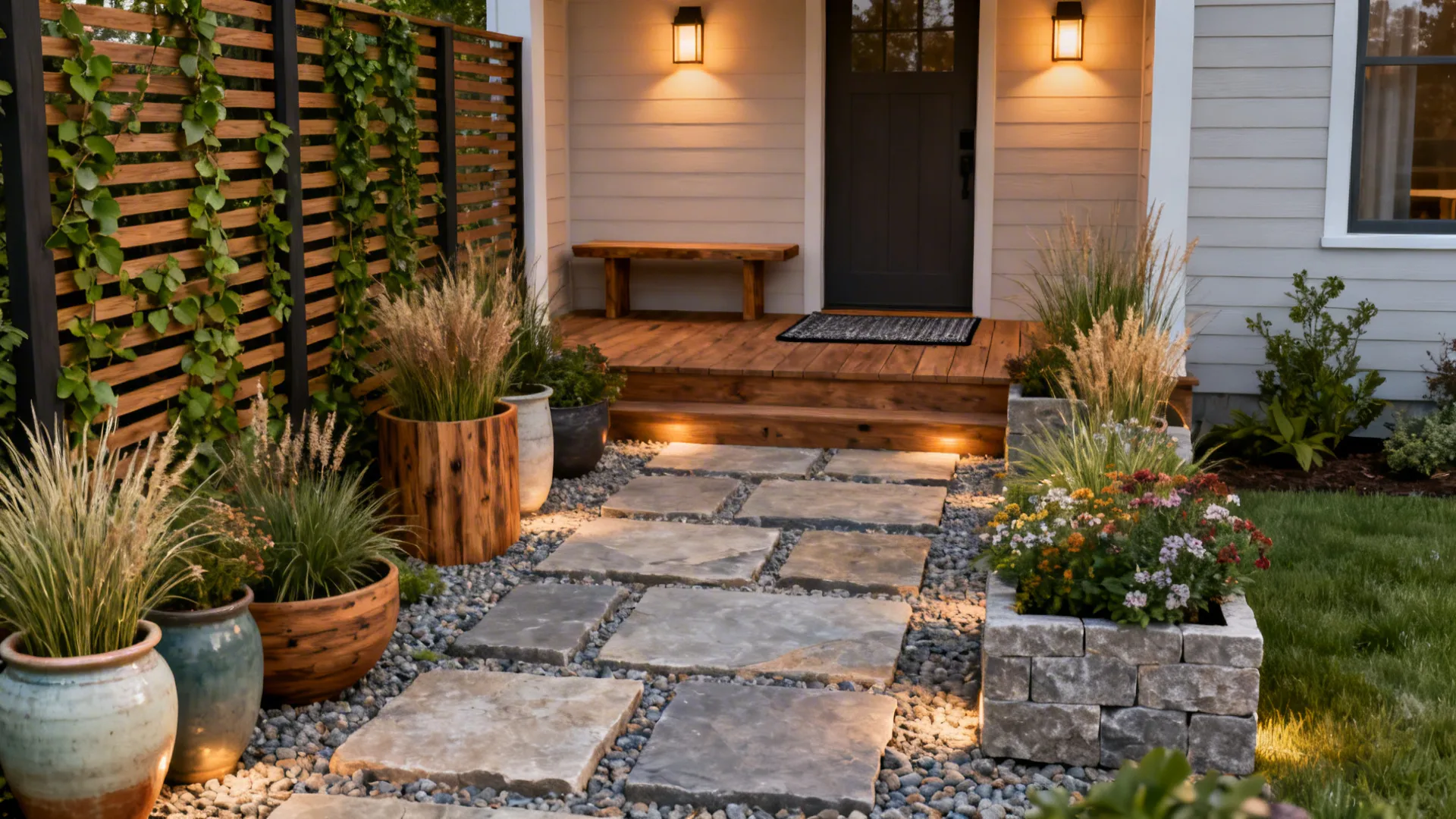 5 Creative Outdoor Decor Ideas for Front of House