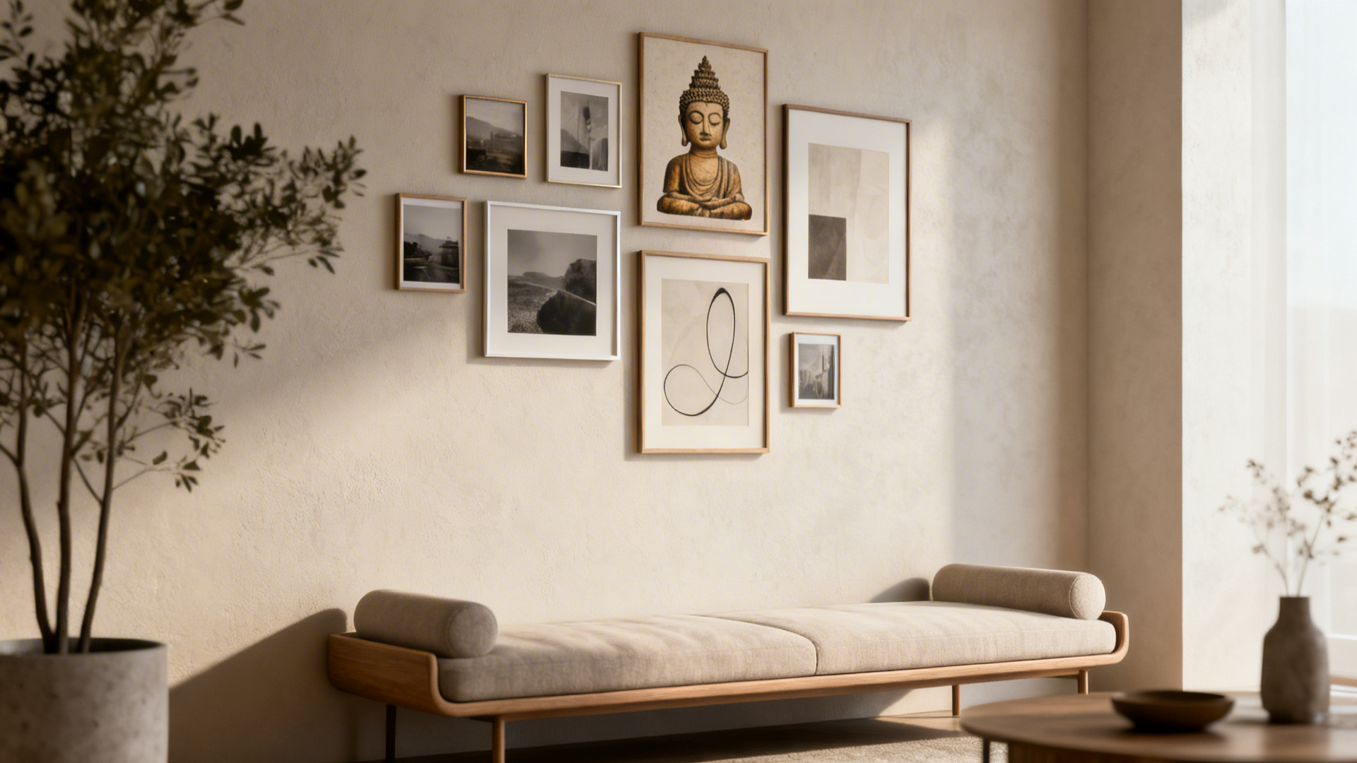Buddha Wall Art Ideas: 5 Ways to Style Small Living Rooms