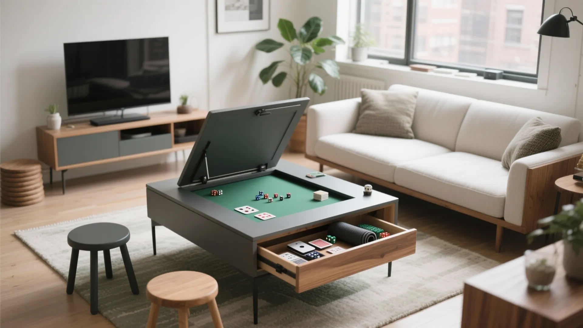 5 Ideas: Small Game Table for Living Room: Designer-backed, space-smart ways to fit playtime into your living room without crowding your style