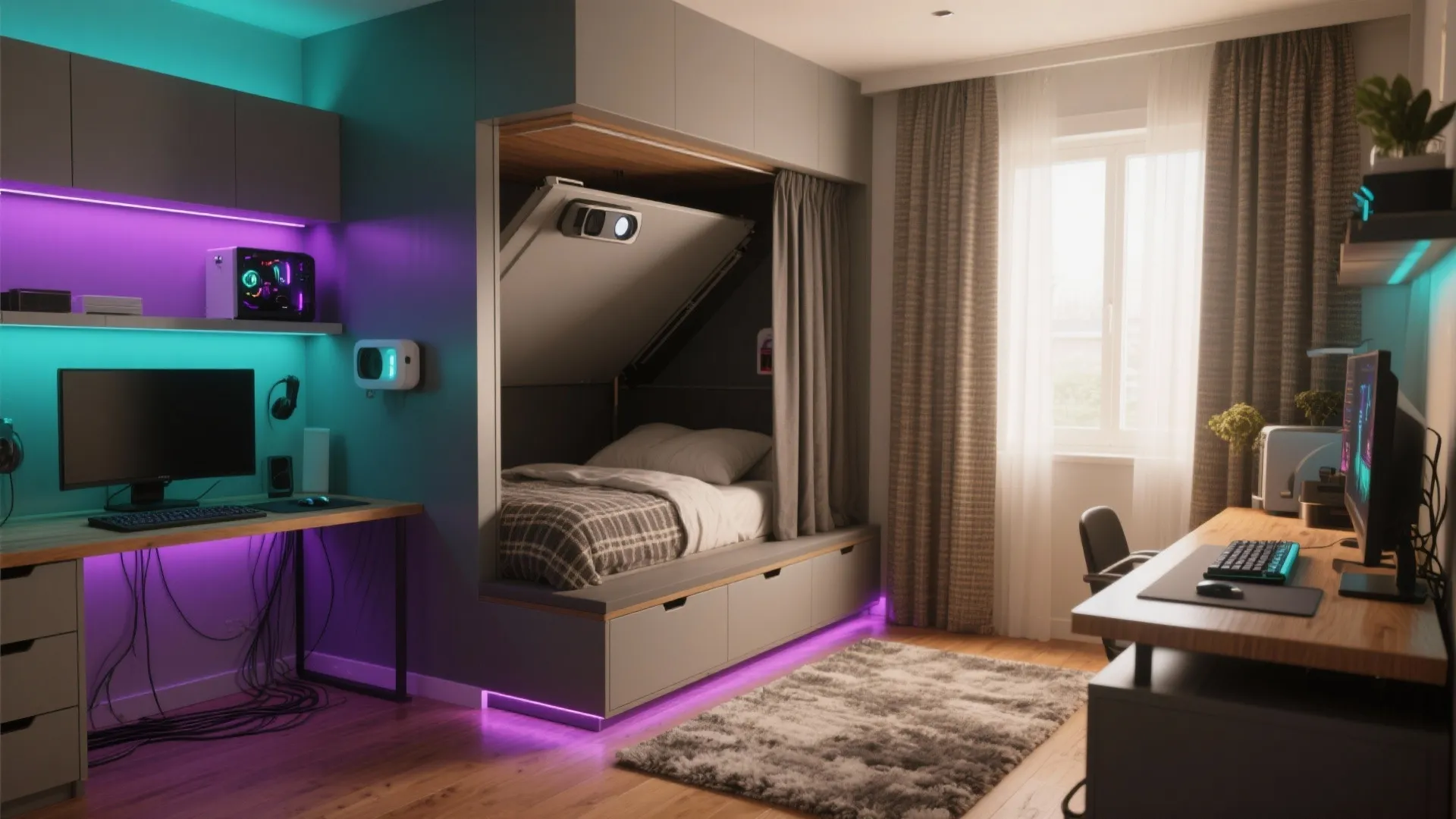 Gamer Bedroom Decor: 5 Must-Try Ideas: Practical, stylish and space-smart gamer bedroom decor ideas from a veteran designer