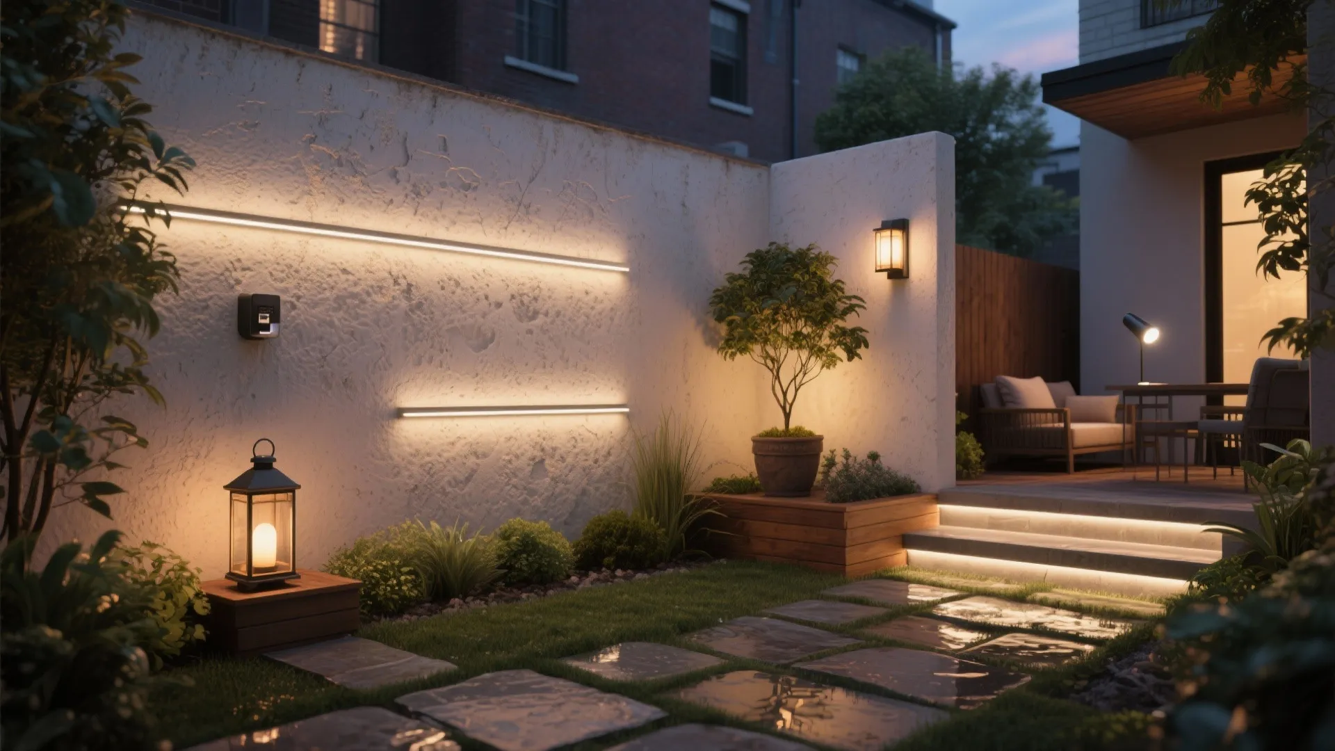 5 Garden Wall Lights Ideas for Small Outdoor Spaces