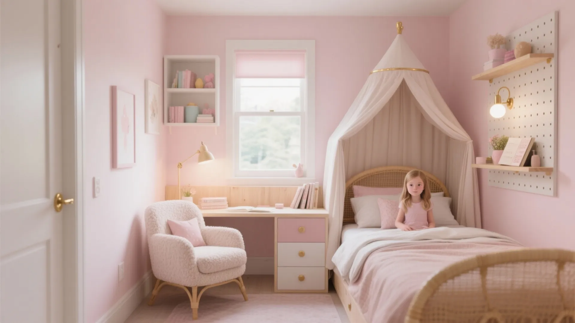 5 Girl Room Makeover Ideas That Maximize Small Spaces: From soft palettes to smart layouts, here are my five favorite girl room makeover ideas that turn tiny bedrooms into personalized, flexible sanctuaries—without blowing your budget.