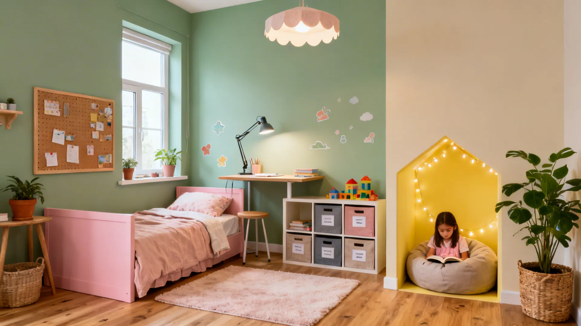 5 Girl Room Ideas for 8 Year Olds That Grow With Her