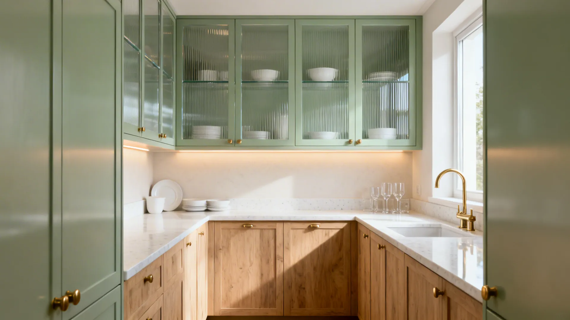 5 Glass Designs for Kitchen Cabinet Doors That Elevate Small Spaces