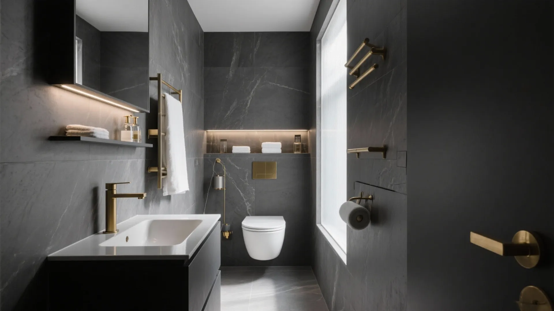 10 Gray Bathroom Design Ideas: Stylish, Cozy & Modern Small Space Inspirations