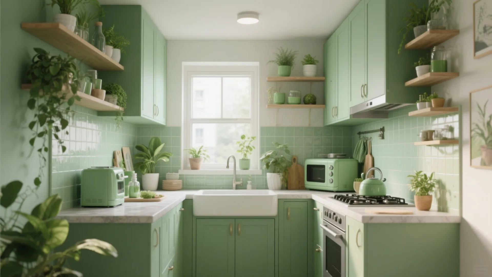 10 Green Kitchen Decor Ideas for Small Spaces: Creative ways to bring nature and style into your small kitchen