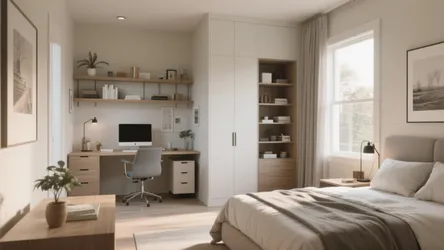 10 Small Guest Room Office Combo Ideas