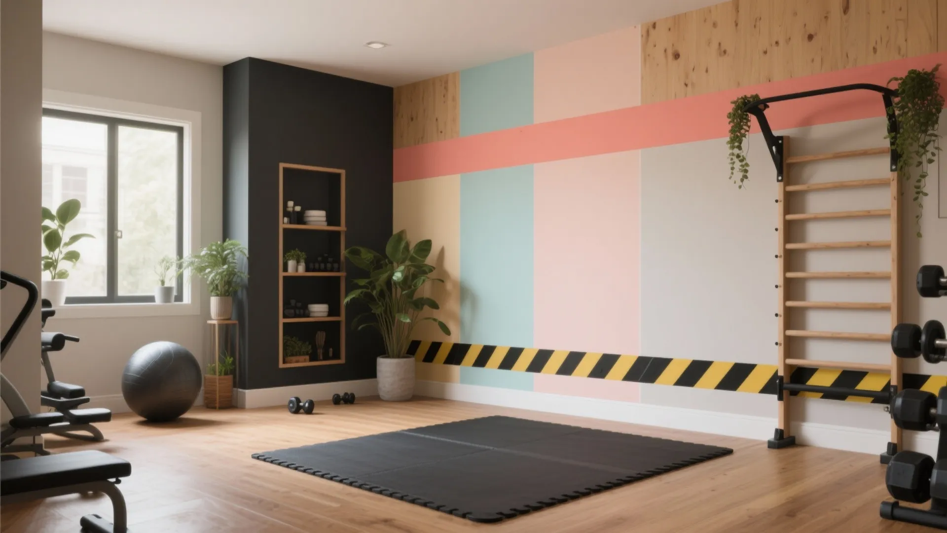 5 Home Gym Paint Schemes for Small Spaces: Quick, practical paint ideas to make a tiny home gym feel bigger, brighter, and more motivating