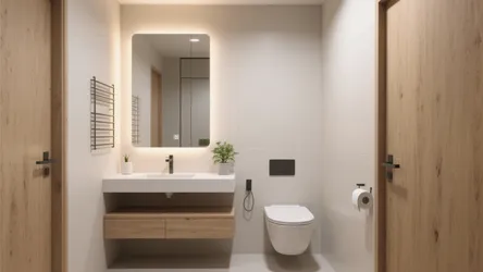5 Small Half Bathroom Layout Ideas