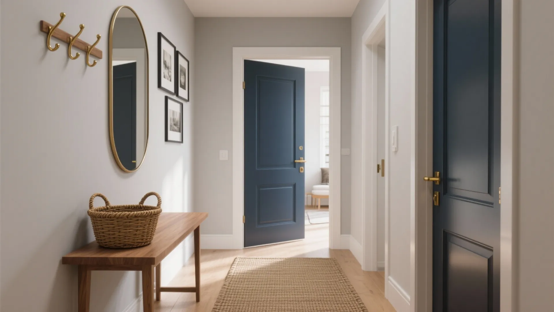 5 Home Color Design Ideas for Halls: Small halls, big impact: 5 color strategies I use to make entryways feel brighter, larger, and more welcoming