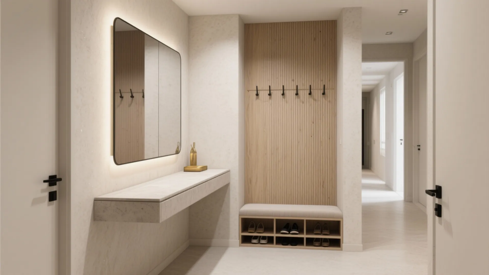 Home Hall Wall Design: 5 Ideas That Transform Small Spaces: As a senior interior designer, I share five practical, high-impact hall wall design ideas that turn tight entries into functional, beautiful spaces—with real budgets, tips, and sources.