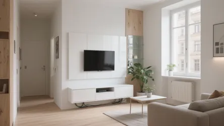 5 TV Unit Design Ideas for a Small Hall
