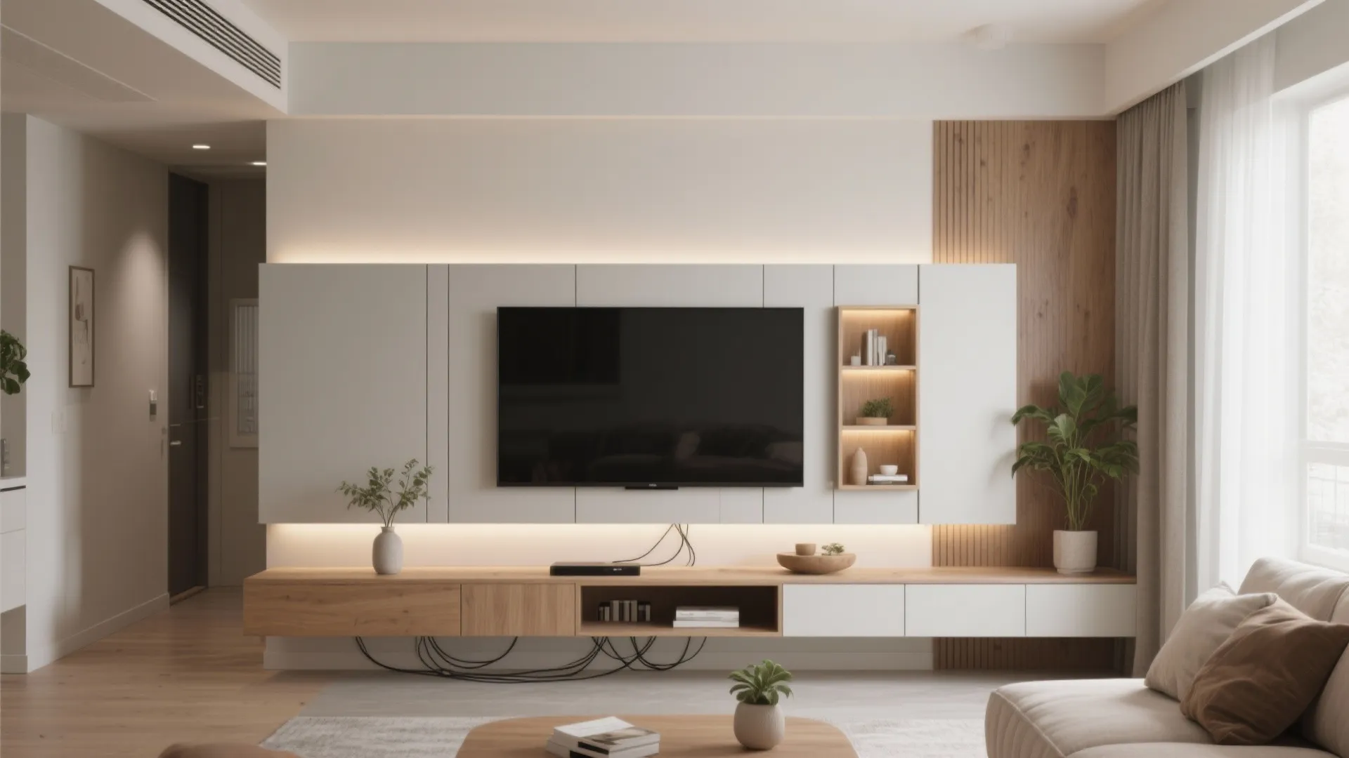 TV showcase design for small hall: 5 ideas that work: Real-world tips from a senior interior designer to elevate your small hall with a smart TV showcase