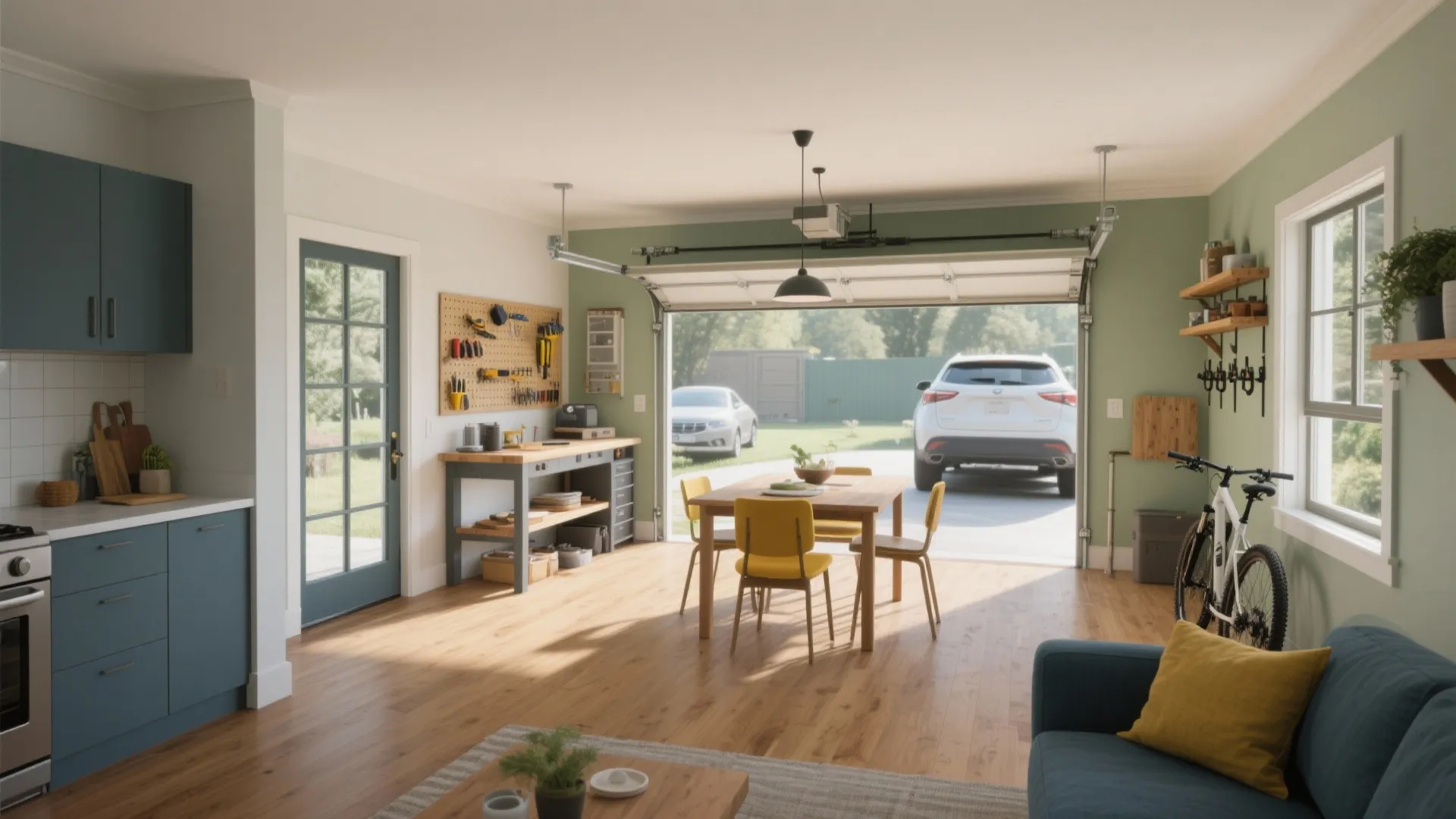 Small House With Big Garage: Creative Living Ideas: Fast-Track Guide to Designing a Small Home With a Spacious Garage