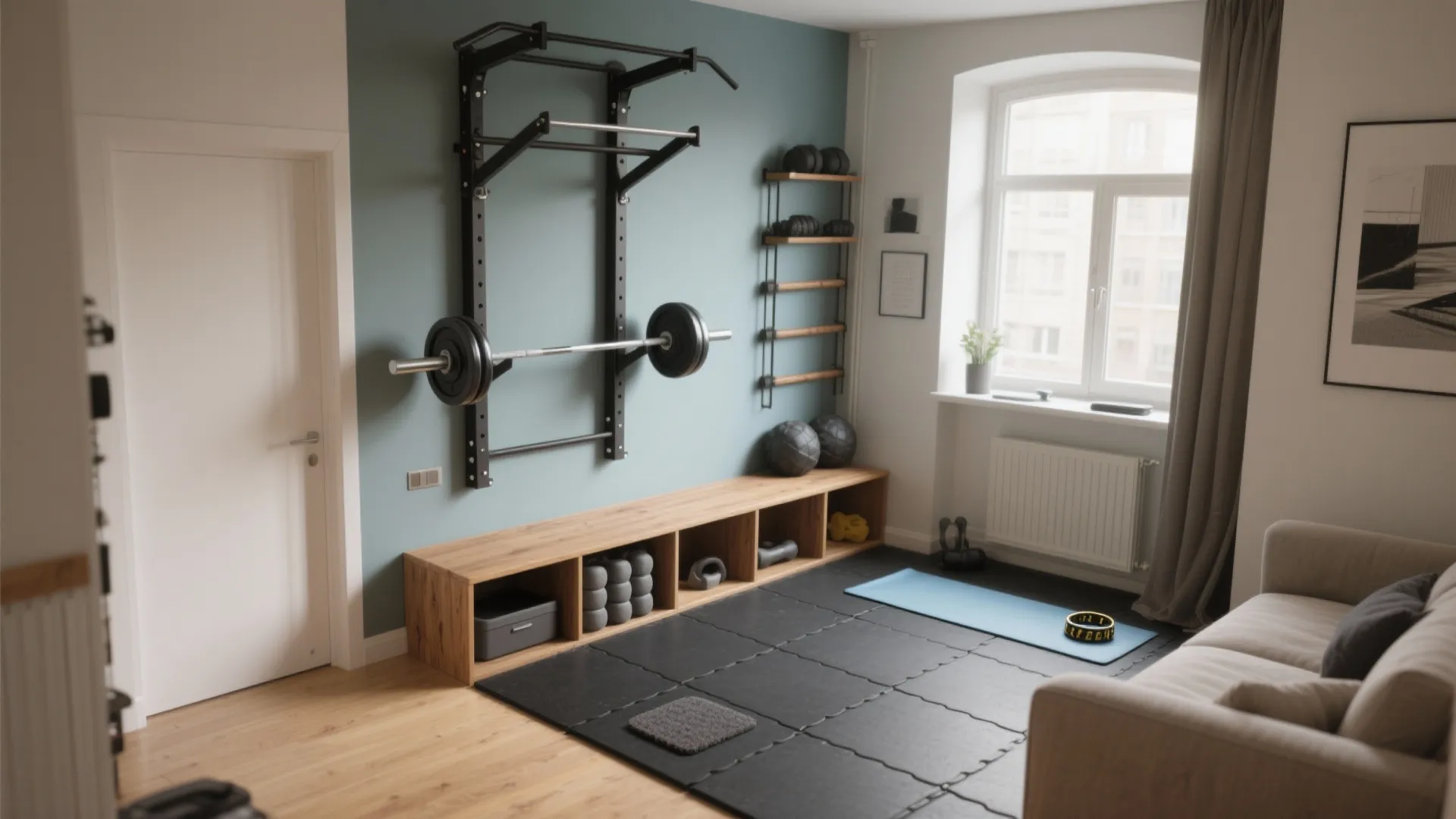 5 Barbell Ideas for Small Space: Smart, space-saving barbell solutions I use to fit strength training into tiny homes