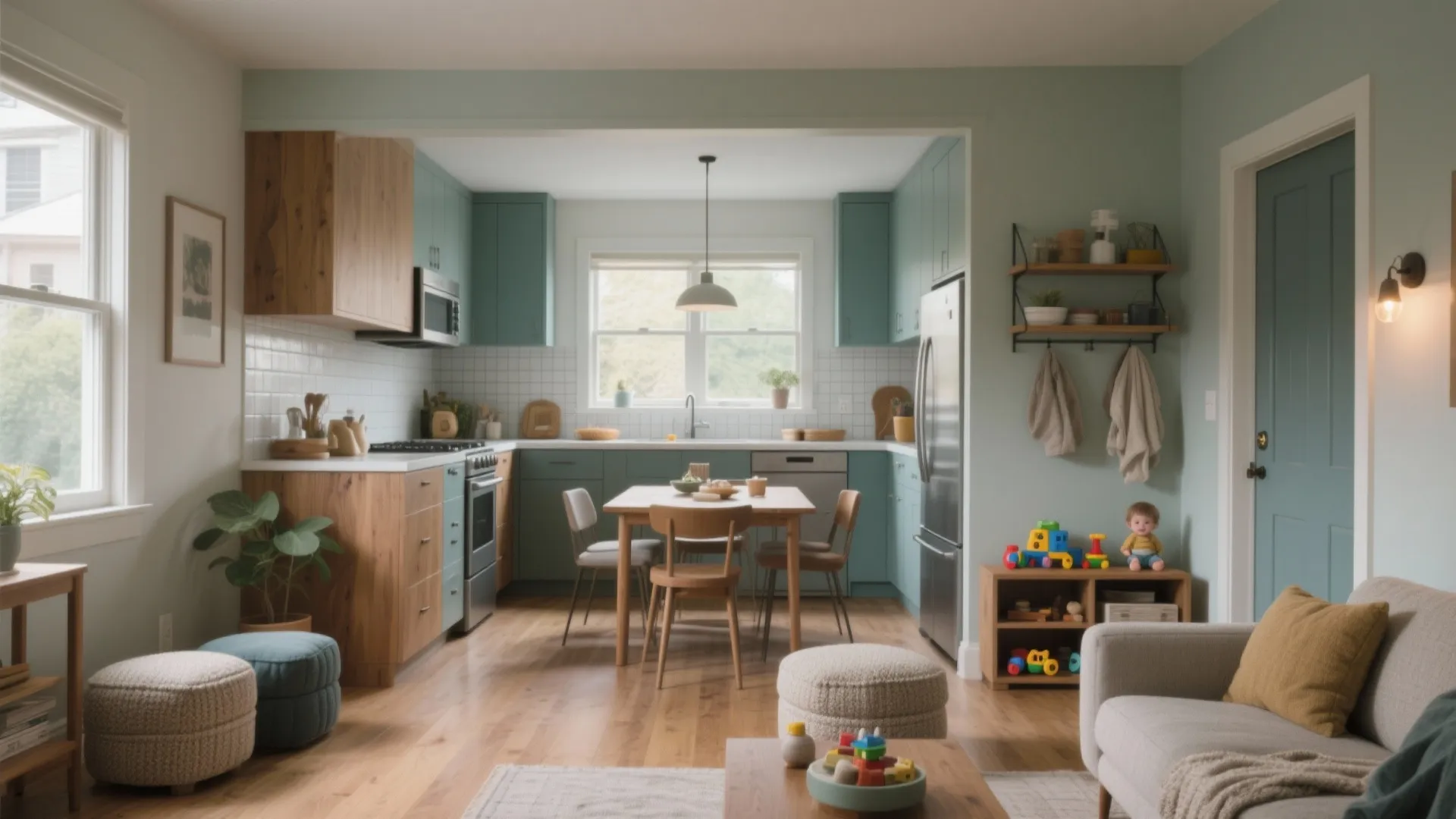 Small House Ideas for a Family of Four: Smart Living, Big Comfort: Fast-Track Guide to Maximizing Every Square Foot for Busy Families