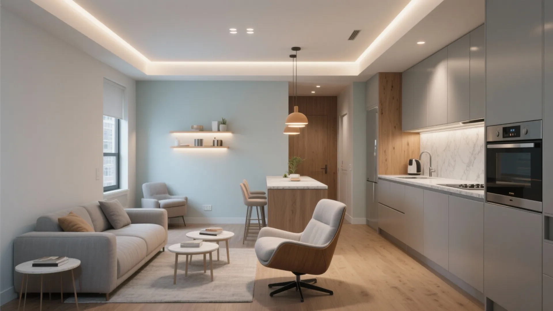 Small Kitchen and Living Room Design Ideas That Maximize Space: 1 Minute to Clever Small Kitchen and Living Room Solutions