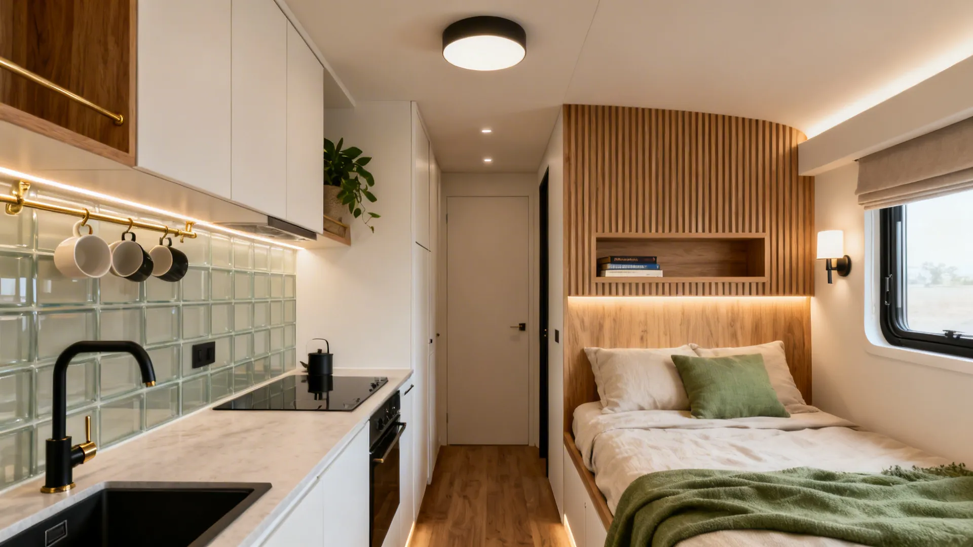 5 Small-Space Interior Decorating Ideas for Bedrooms & Kitchens