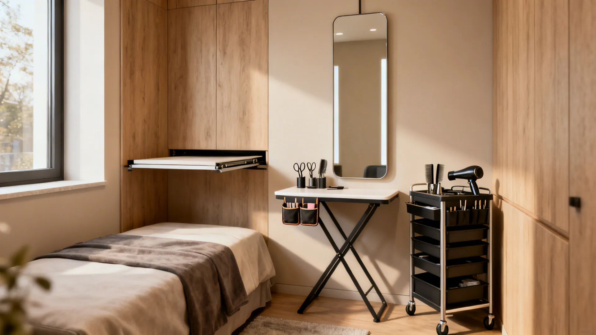 5 Small In-Home Hair Salon Ideas