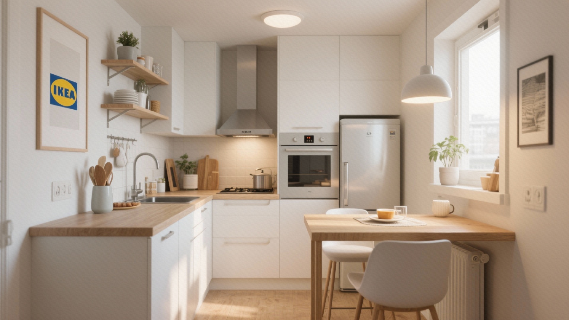 10 IKEA Small Kitchen Ideas to Maximize Space