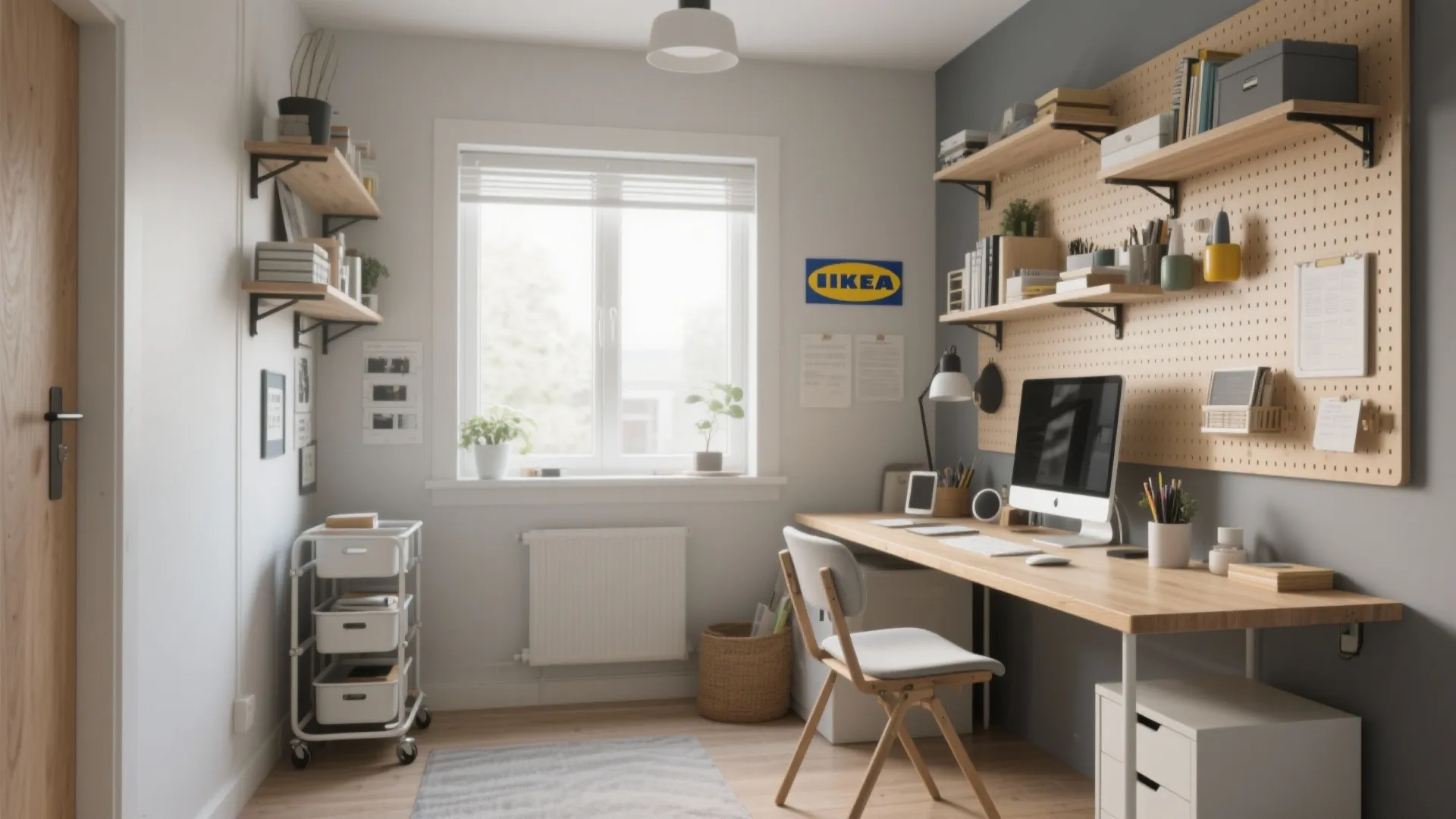 10 Small Office Ideas from IKEA You’ll Love: Practical & Stylish Ways to Design a Small Office Inspired by IKEA