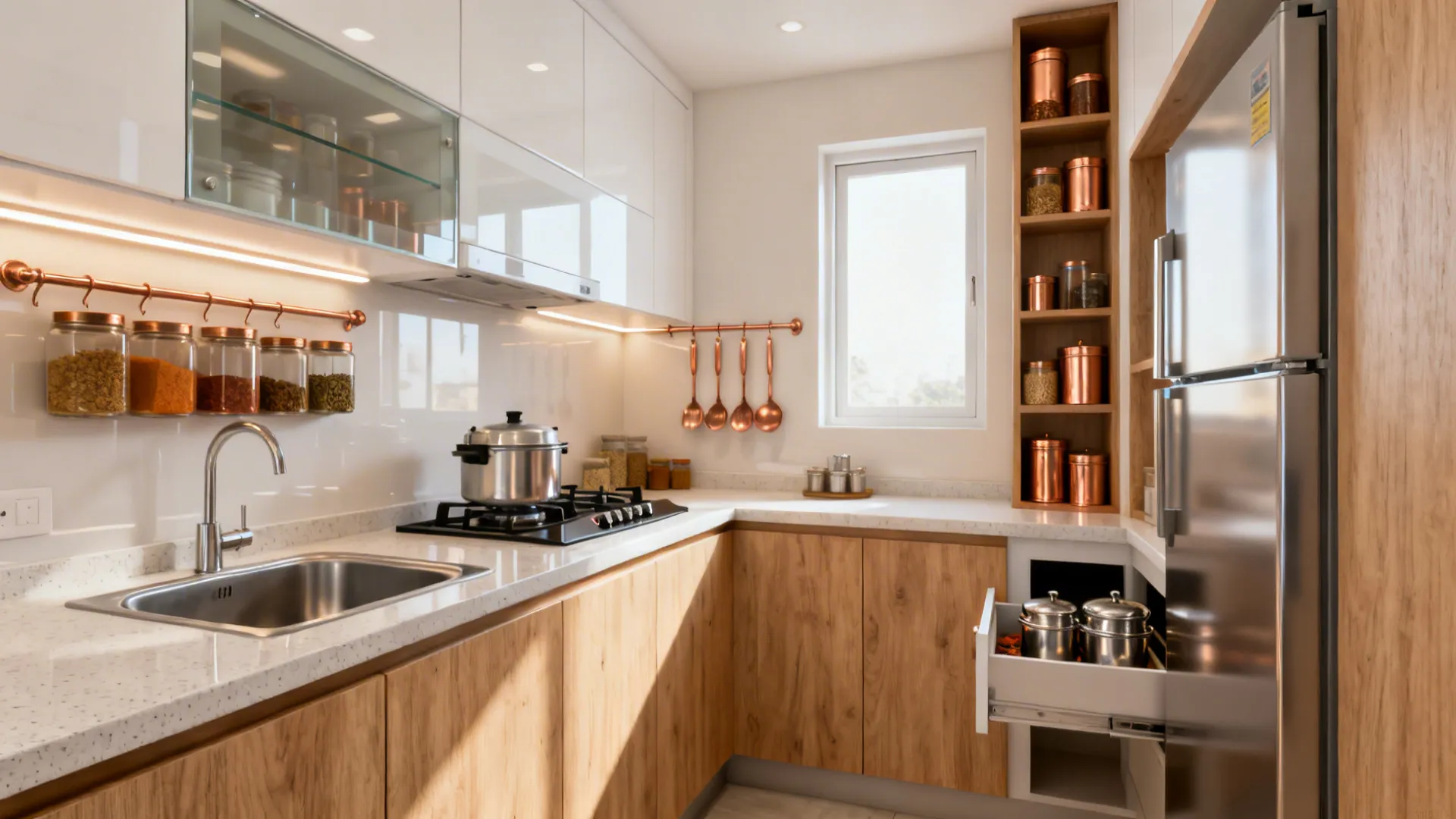 5 furniture design ideas for small kitchen in India