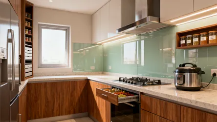 5 smart ideas for kitchen design for small kitchen in India
